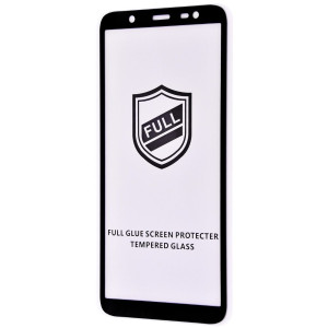 Захисне скло NCASE Full Glue HQ Samsung Galaxy J8 2018 (J810F) без упаковки black